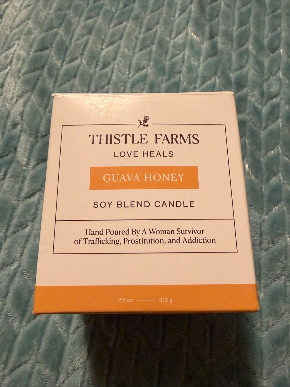New Thistle Farms Guava Honey Soy Blend Candle